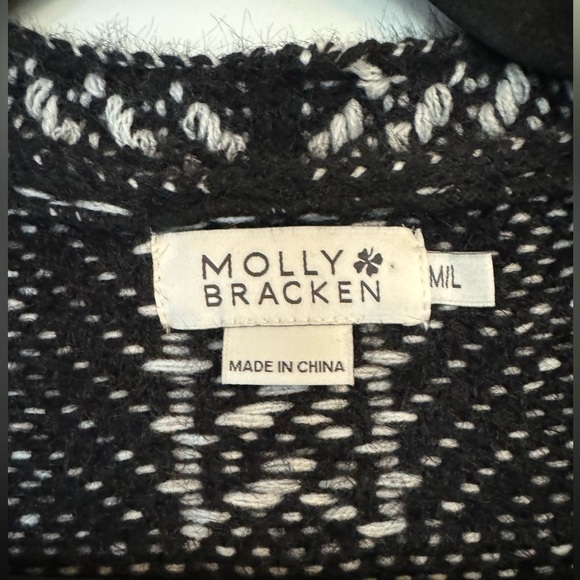 Anthropologie Molly Bracken M/L Oversized Cardigan Sweater - Picture 6 of 7